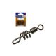 MUSTAD POWER ROLLING SWIVEL WITH SCREW SNAP 4 6DB/CSOMAG