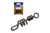 MUSTAD POWER ROLLING SWIVEL WITH SCREW SNAP 10 8DB/CSOMAG