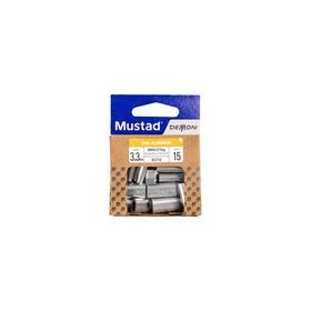 MUSTAD OVAL ALUMINUM SLEEVE 1MM 40DB/CSOMAG