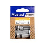 MUSTAD OVAL ALUMINUM SLEEVE 2.5MM 20DB/CSOMAG