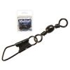 MUSTAD BARREL SWIVEL WITH SAFETY SNAP 10×A2 10DB/CSOMAG