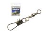 MUSTAD BARREL SWIVEL WITH INTERLOCK SNAP 12×B1 10DB/CSOMAG