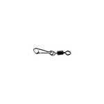 MUSTAD ROLLING SWIVEL W/DIAMOND EYE & J-SNAP 4 BLACK NICKEL 10DB/CSOMAG