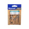 MUSTAD SS B.B SWIVEL W/ COASTLOCK SNAP 8 STAINLESS STEEL 2PCS/BAG