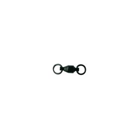   MUSTAD BALL BEARING SWIVEL W/WELDED RING 1 BLACK NICKEL 4DB/CSOMAG