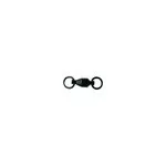 MUSTAD BALL BEARING SWIVEL W/WELDED RING 2 BLACK NICKEL 4DB/CSOMAG