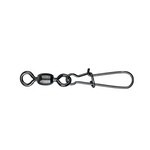 MUSTAD CRANE SWIVEL W/NICE SNAP (SANXUI STYLE) 1/0 BLACK NICKEL 6DB/CSOMAG