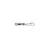 MUSTAD ROLLING SWIVEL ROUND EYE W/HOOK SNAP 2 BLACK NICKEL 10DB/CSOMAG