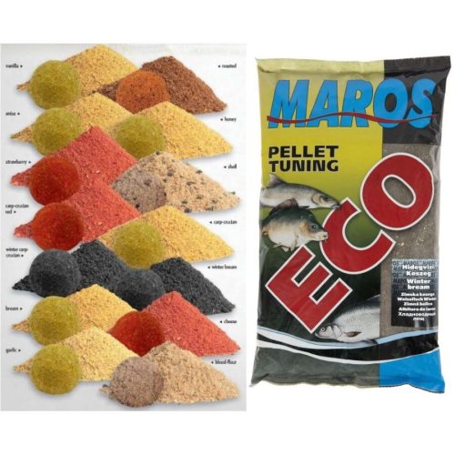 Maros Mix ECO Ponty-Kárász etetőanyag 1kg