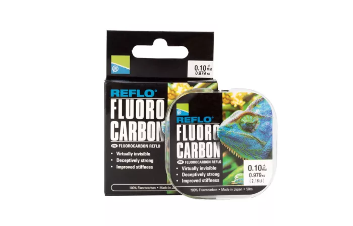 PRESTON Reflo Fluorocarbon - 0.08mm előkezsinór