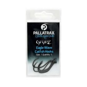 PALLATRAX GRIPZ CATFISH HOOKS (5) SIZE 1