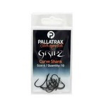 PALLATRAX GRIPZ  CURVE SHANK SIZE 6