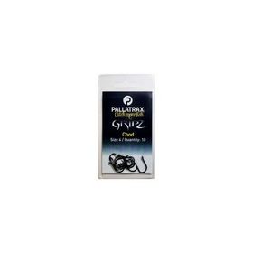 PALLATRAX GRIPZ CHOD HOOKS (10) SIZE 4