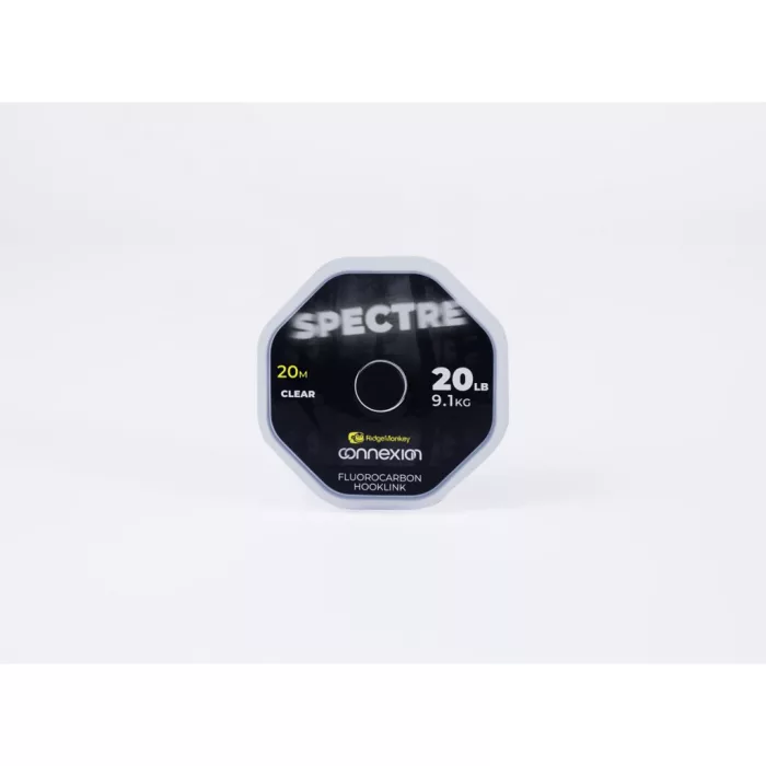 RIDGEMONKEY CONNEXION SPECTRE FLUOROCARBON HOOKLINK ELŐKEZSINÓR 20LB 20M