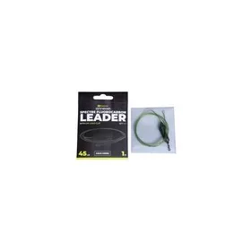   RIDGEMONKEY SPECTRE FLUOROCARBON UNI LEAD CLIP LEADER - CAMO GREEN BOJLIS SZERELÉK