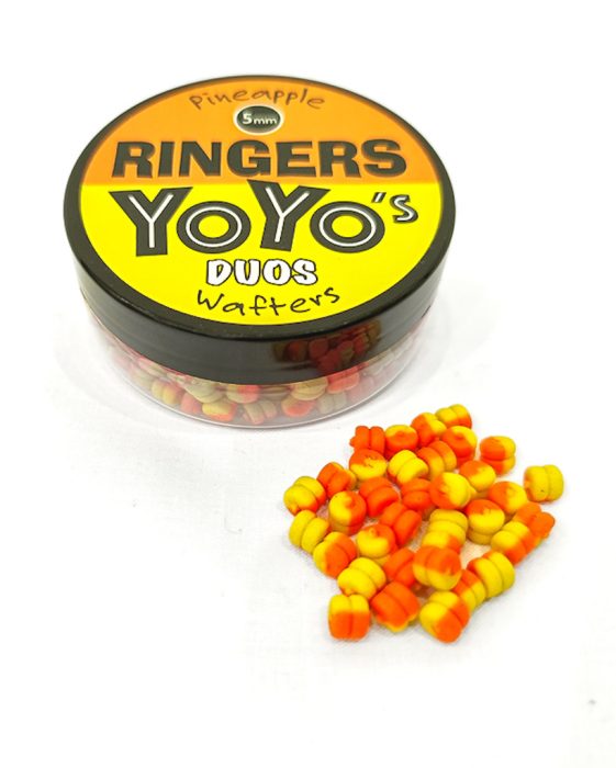 Ringers Yoyo Duos Orange and Yellow (5mm)
