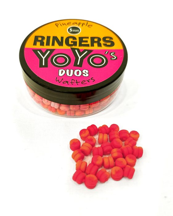 Ringers Yoyo Duos Orange and Pink (5mm)