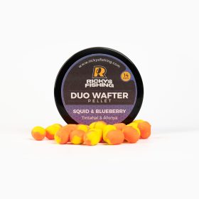   Ricky’s Fishing - Squid & Blueberry – Duo Wafter Pellet 14mm Dumbell
