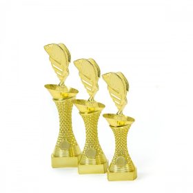 Hal arany oszlopos talpon 31cm