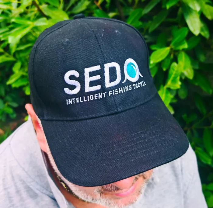 SEDO SEDO Fishing Hímzett Baseball Sapka Black