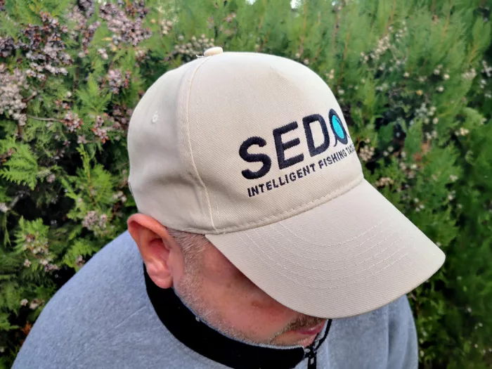 SEDO SEDO Fishing Hímzett Baseball Sapka - homok