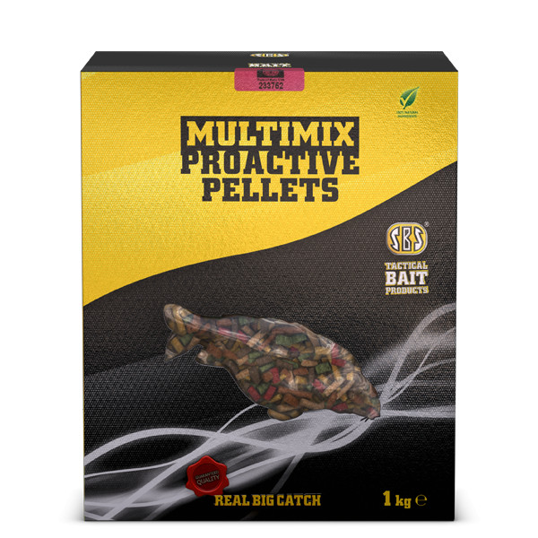 SBS Multimix Proactive Pellets Multimix Proactive Pellet 3-6 mm Mixed 1kg