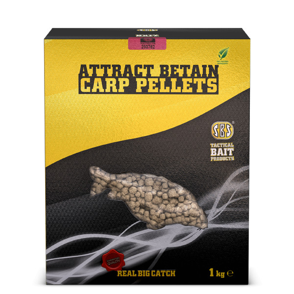 SBS Attract Betain Carp Pellets Attract Betain Carp Pellet 6 mm Plum & Shellfish 1kg