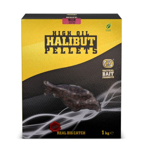 SBS High Oil Halibut Pellet 4 mm Fish (halas) 1kg