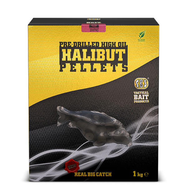 SBS Pre-drilled Halibut Pellets előfúrt Halibut Pellet Fish 22 mm 1kg