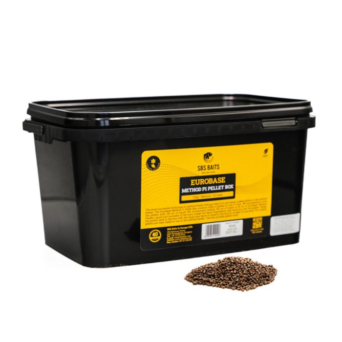 SBS Eurobase Method P1 Pellet Box Eurobase Method P1 Pellet Box (hideg vízre) Natural - spring-autumn 2.5 mm 3kg