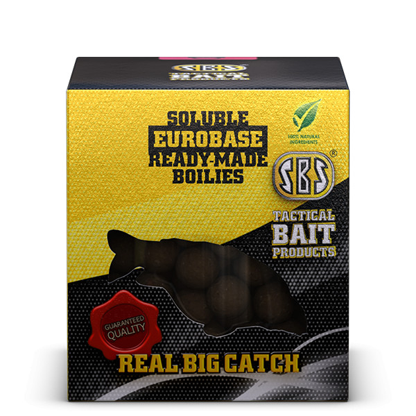 SBS Soluble Eurobase Ready-Made Boilies 150 gr oldódó Eurobase Ready-Made bojli 150 gr 24 mm Frankfurter Sausage 150g