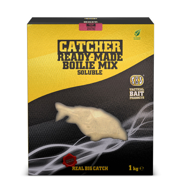 SBS Soluble Catcher Ready-Made Boilie Mix oldódó Catcher Ready-Made bojli Mix Frankfurter Sausage 1kg