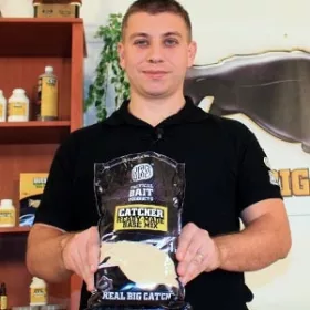   SBS Soluble Catcher Ready-Made Boilie Mix oldódó Catcher Ready-Made bojli Mix Frankfurter Sausage 1kg