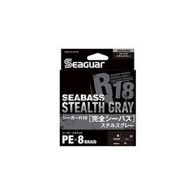 SEAGUAR R18 KANZEN SEABASS STEALTH GRAY 150M 0.6PE