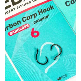 SEDO Carbon Carp Barbless hook  - 10