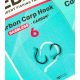 SEDO Carbon Carp Barbless hook  - 12