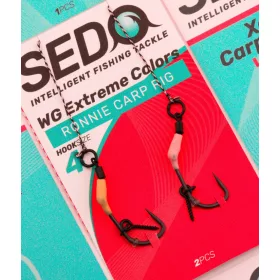   SEDO WG Extreme Colours Ronnie Carp Rig  Előkötött bojlis előke - 4