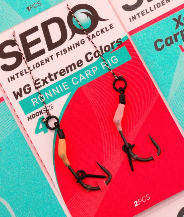 SEDO WG Extreme Colours Ronnie Carp Rig  Előkötött bojlis előke - 4