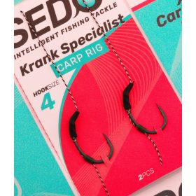 SEDO Krank Specialist Előkötött Bojlis horog előke - 4
