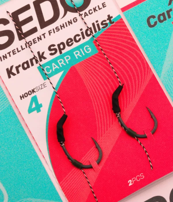 SEDO Krank Specialist Előkötött Bojlis horog előke - 4