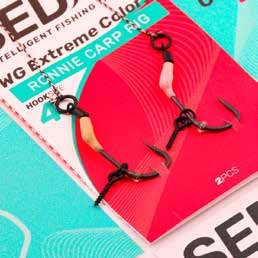 SEDO WG Extreme Colours Ronnie Carp Rig Size 6
