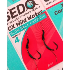 SEDO CX Wild Water Blow Back Előkötött Bojlis Előke - 4