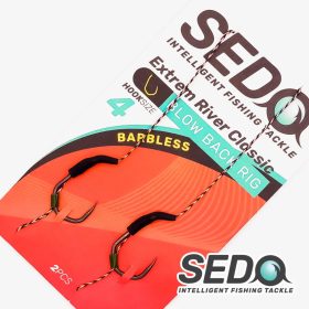   SEDO Extreme River Classic Barbless Blowback Előkötött Bojlis Előke - 8