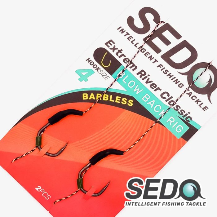 SEDO Extreme River Classic Barbless Blowback Előkötött Bojlis Előke - 8