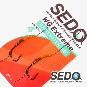   SEDO WG Extreme Hard Water Carp rig Előkötött Bojlis Előke - 6