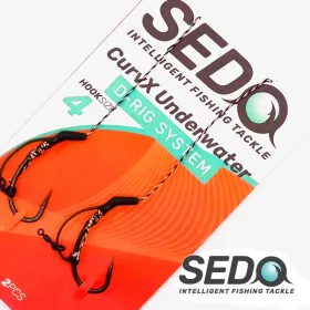   SEDO CurvX Underwater D Rig System Előkötött Bojlis Előke - 4