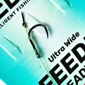   SEDO Ultra Wide Feeder - Előkötött Feeder előke - 4-es 0.16mm fonott damil – 10mm tüske