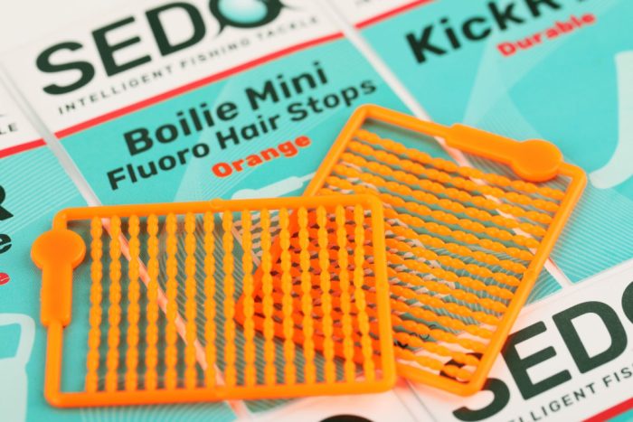 SEDO Boilie Mini Fluoro Hair Stops - Fluoro Rózsaszín