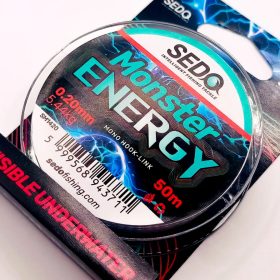   SEDO Monster Energy Monofil előkezsinór - 50m - 0.25mm 8.70Kg 50m