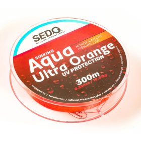   SEDO SEDO Aqua Ultra Orange  300 Méter Monofil  Horgász zsinór - 0.25mm 6.45kg